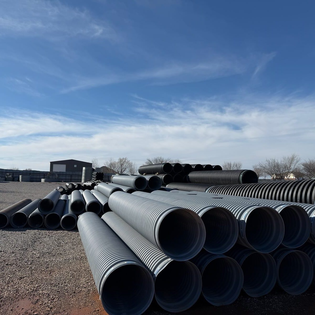 Bulk corrugated steel culvert pipe supply -Tinhorns R Us, Tuttle Oklahoma
